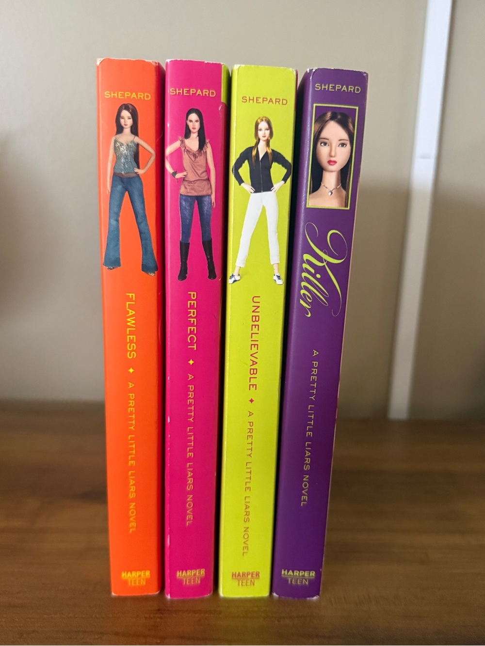 Pretty Little Liars Book Lot (4 Books) - Flawless, Perfect, Unbelievable, Killer
